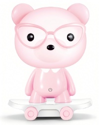 Skateboard LED Cartoon Animal Desk Lamp